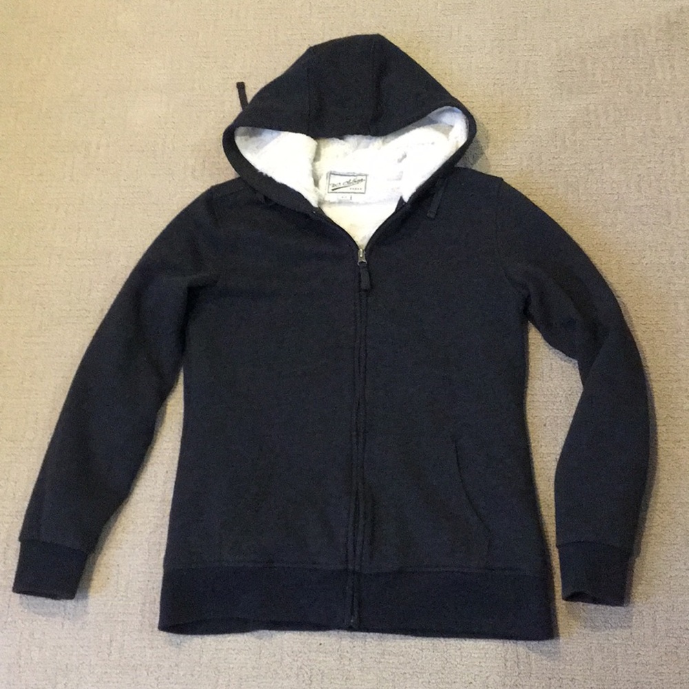 Women’s faux shearling hoodie